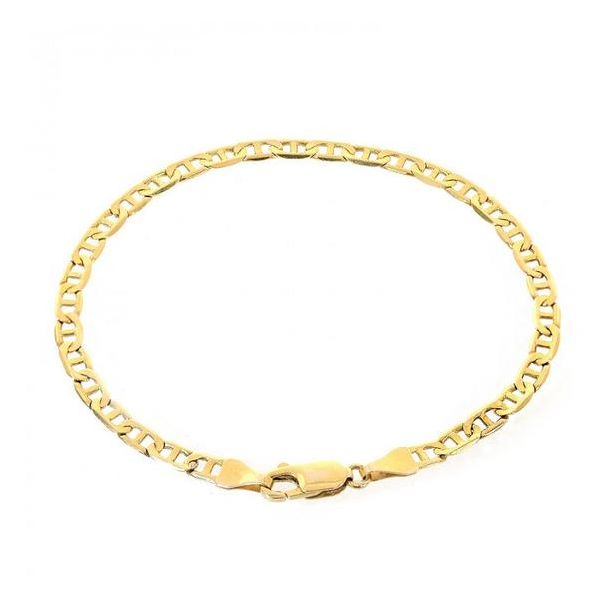 10kt Yellow Gold Marine Bracelet - 7