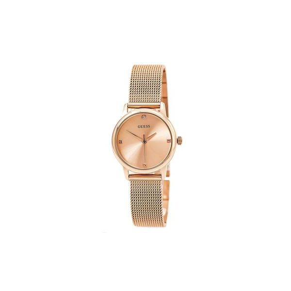 Guess Rose Gold-Tone Diamond Analog Watch Spicer Cole Fine Jewellers and Spicer Fine Jewellers Fredericton, NB