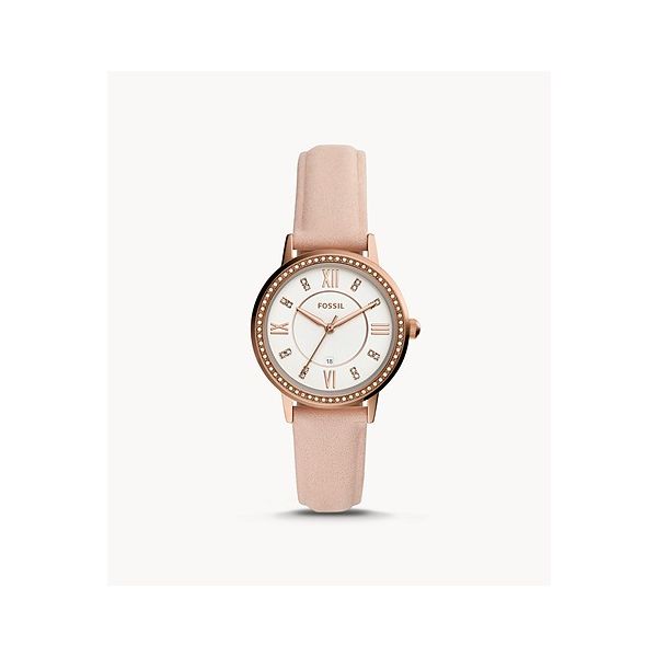 Fossil Gwen Three-Hand Date Nude Leather Watch Spicer Cole Fine Jewellers and Spicer Fine Jewellers Fredericton, NB