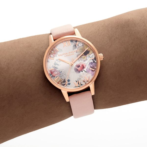 Sunlight Florals Pink & Rose Gold Watch Image 2 Spicer Cole Fine Jewellers and Spicer Fine Jewellers Fredericton, NB