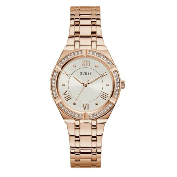 Guess Rose Gold-Tone Analog Watch Spicer Cole Fine Jewellers and Spicer Fine Jewellers Fredericton, NB