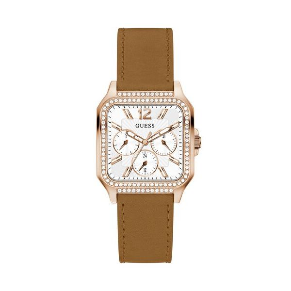 Guess Deco Rose Gold-Tone Multifunction Watch Spicer Cole Fine Jewellers and Spicer Fine Jewellers Fredericton, NB