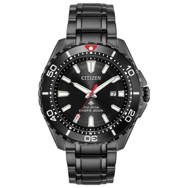 Citizen Promaster Diver Eco Drive Black Tone Watch Spicer Cole Fine Jewellers and Spicer Fine Jewellers Fredericton, NB
