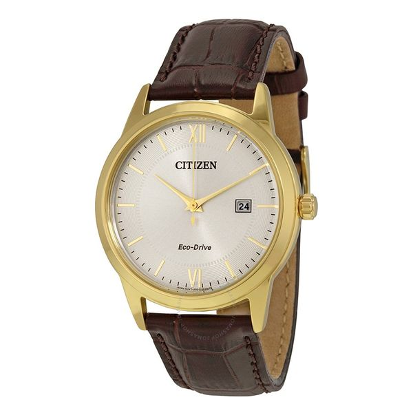 Citizen Corso Eco Drive Brown Leather Watch Spicer Cole Fine Jewellers and Spicer Fine Jewellers Fredericton, NB