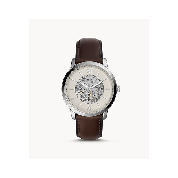 Neutra Automatic Brown Leather Watch Spicer Cole Fine Jewellers and Spicer Fine Jewellers Fredericton, NB