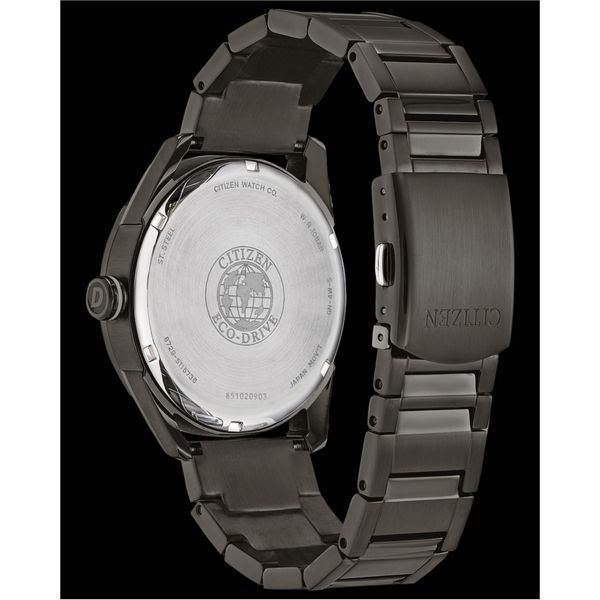 Citizen Drive Eco Drive Gun Metal Grey Watch Image 2 Spicer Cole Fine Jewellers and Spicer Fine Jewellers Fredericton, NB