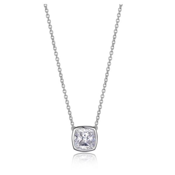 Reign Radiant Cushion Cut CZ Necklace Spicer Cole Fine Jewellers and Spicer Fine Jewellers Fredericton, NB