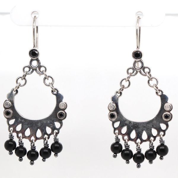 Estate - Vintage Pandora Black Onyx Earrings Spicer Cole Fine Jewellers and Spicer Fine Jewellers Fredericton, NB