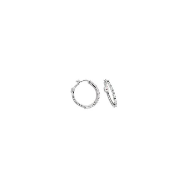 CZ Collection Hoop Earrings Spicer Cole Fine Jewellers and Spicer Fine Jewellers Fredericton, NB