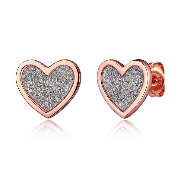 Reign Fantasy Collection Glitter Heart Stud Earrings Spicer Cole Fine Jewellers and Spicer Fine Jewellers Fredericton, NB