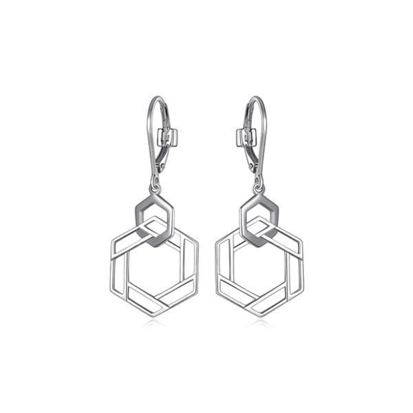 Lattice Collection Leverback Earrings Spicer Cole Fine Jewellers and Spicer Fine Jewellers Fredericton, NB