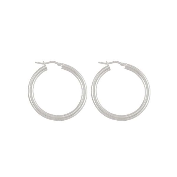 Sterling Silver Small Hoop Earrings Spicer Cole Fine Jewellers and Spicer Fine Jewellers Fredericton, NB
