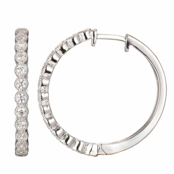 Reign Diamondlite Hoop Earrings Spicer Cole Fine Jewellers and Spicer Fine Jewellers Fredericton, NB
