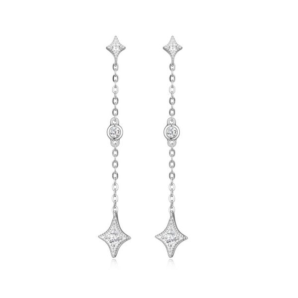Reign Star Drop Earrings Spicer Cole Fine Jewellers and Spicer Fine Jewellers Fredericton, NB