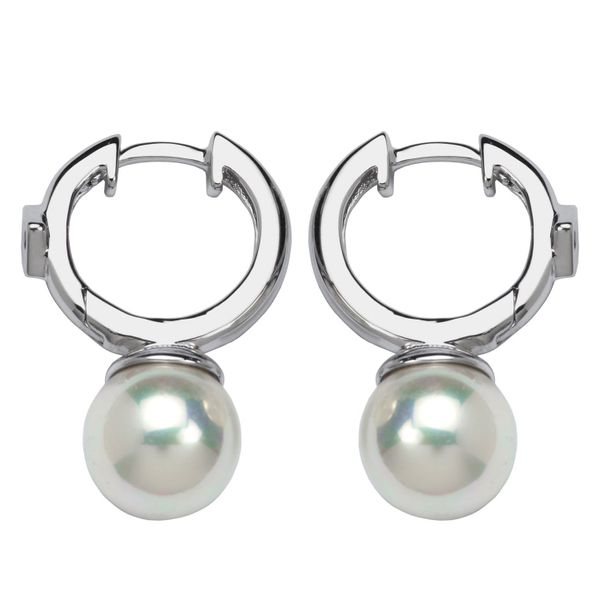 Pretty In Pearls Collection Hoop Earrings Spicer Cole Fine Jewellers and Spicer Fine Jewellers Fredericton, NB
