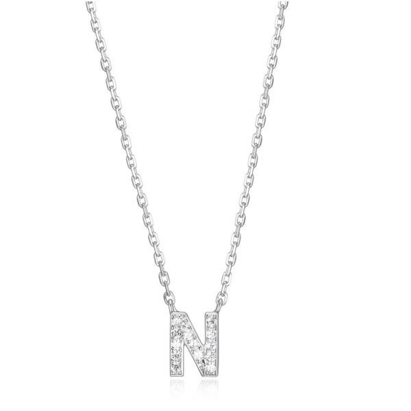 Reign Initial N Necklace Spicer Cole Fine Jewellers and Spicer Fine Jewellers Fredericton, NB