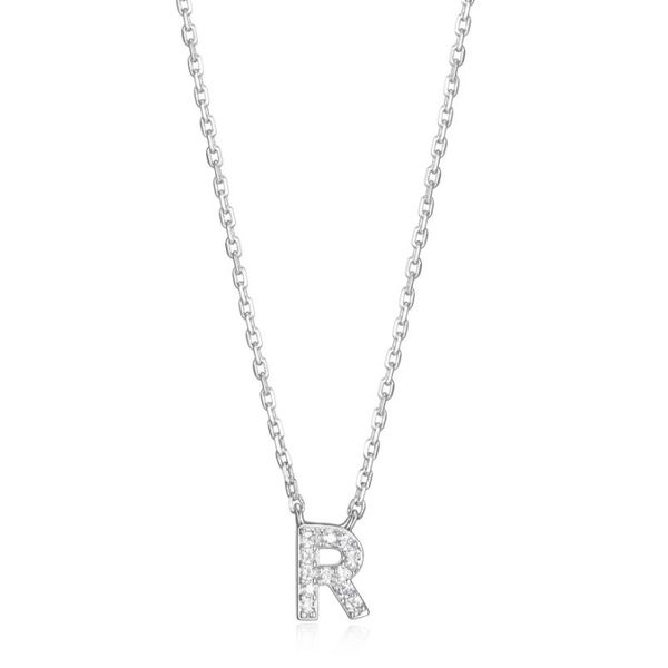 Reign Initial R Necklace Spicer Cole Fine Jewellers and Spicer Fine Jewellers Fredericton, NB