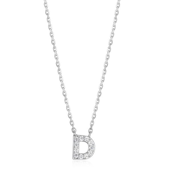 Reign Initial D Necklace Spicer Cole Fine Jewellers and Spicer Fine Jewellers Fredericton, NB