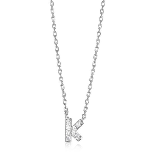 Reign Initial K Necklace Spicer Cole Fine Jewellers and Spicer Fine Jewellers Fredericton, NB