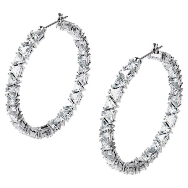 Swarovski Millenia Hoop Earrings Spicer Cole Fine Jewellers and Spicer Fine Jewellers Fredericton, NB