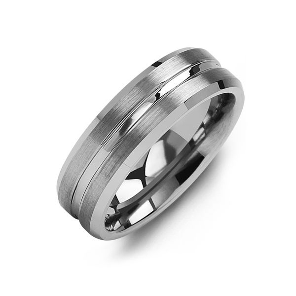 Grey Satin Tungsten Alternative Metal Ring -Size 10 Spicer Cole Fine Jewellers and Spicer Fine Jewellers Fredericton, NB