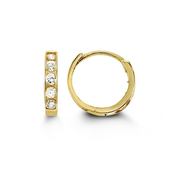 14kt Gold Baby Hoop Earrings Spicer Cole Fine Jewellers and Spicer Fine Jewellers Fredericton, NB