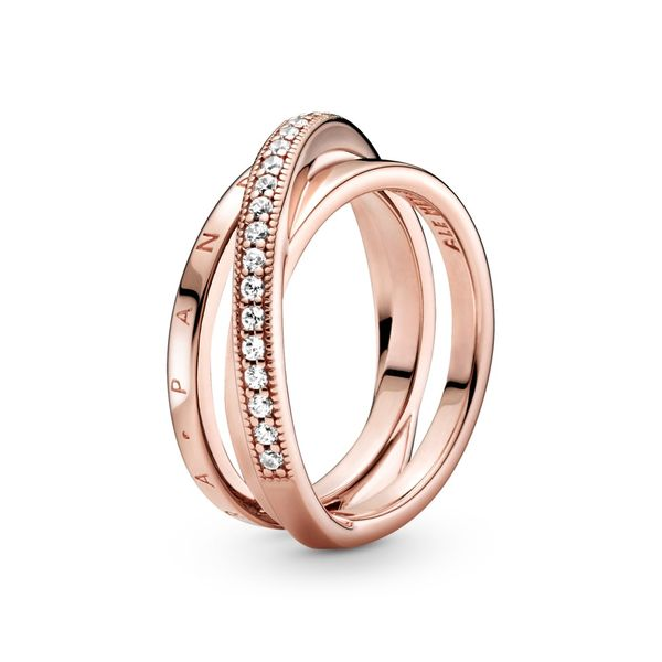 Crossover Pavé Triple Band Ring - 52 Spicer Cole Fine Jewellers and Spicer Fine Jewellers Fredericton, NB