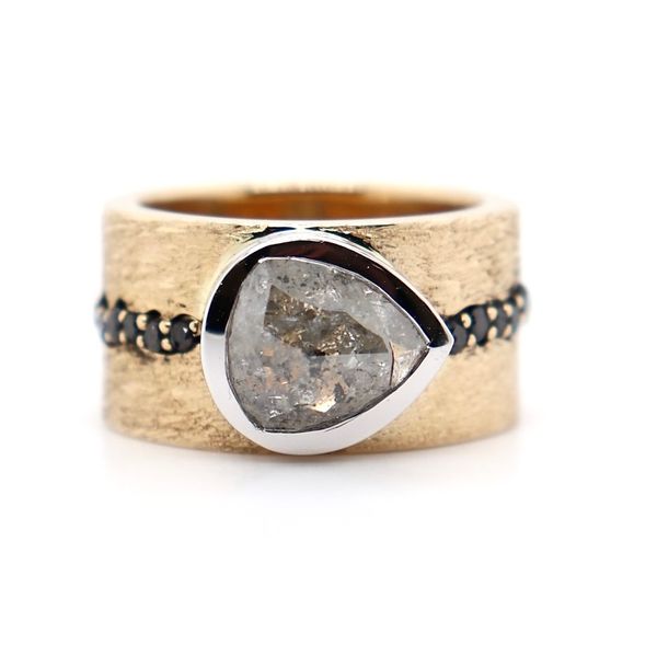 2.73tw Salt & Pepper & Black Diamond Custom Made Fashion Ring Spicer Merrifield Saint John, 
