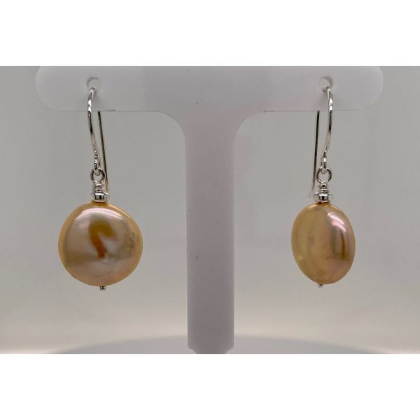 Coin Peach Pearl Earrings Spicer Merrifield Saint John, 