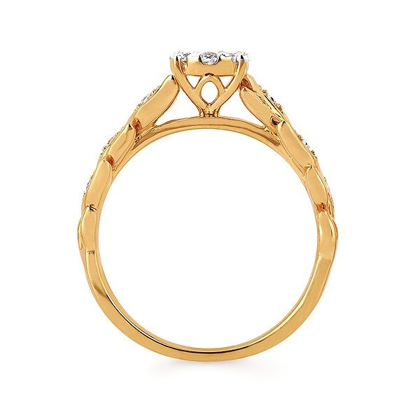 14kt Yellow Gold I Cherish™ Engagement Ring Image 2 Stambaugh Jewelers Defiance, OH