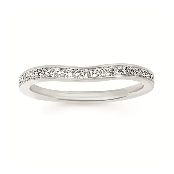 14 Karat White Gold Prong And Channel Set Diamond Wedding...