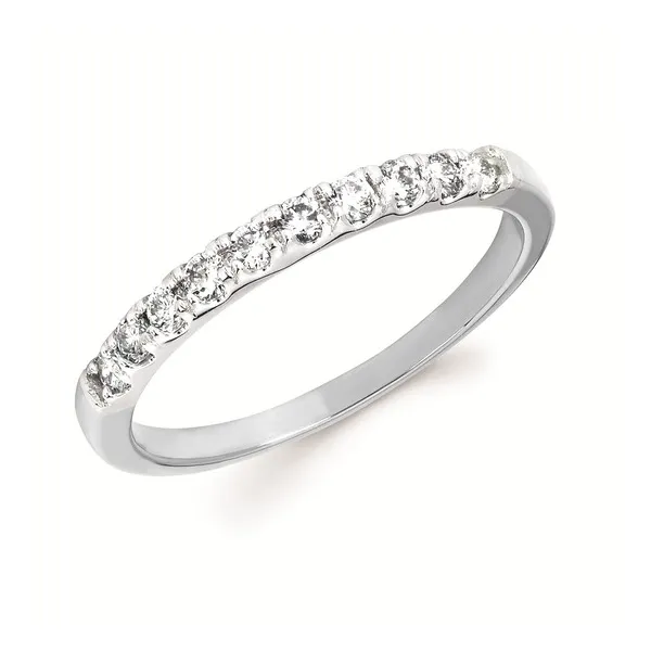 14kt White Gold 0.25 carat Diamond Band Stambaugh Jewelers Defiance, OH