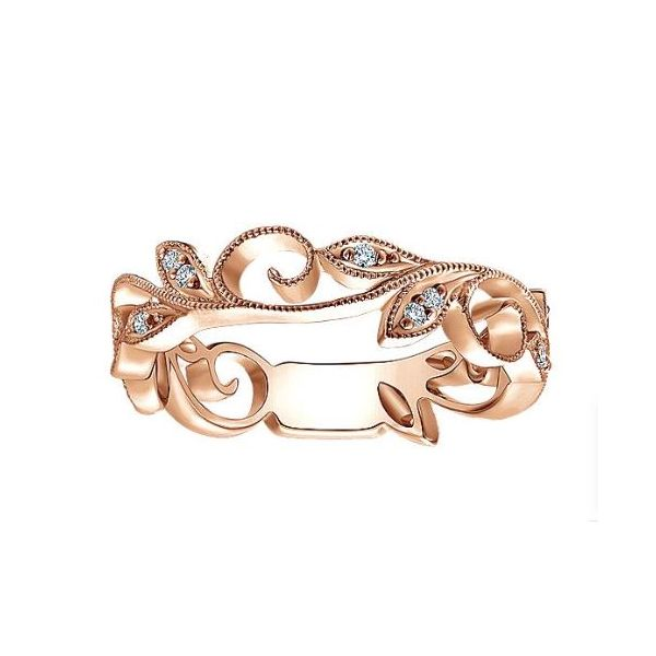 14k Rose Gold Stackable Ladies Ring Stambaugh Jewelers Defiance, OH