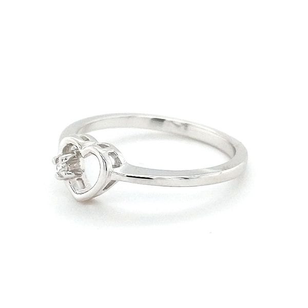 10kt White Gold Diamond Fashion Ring Image 4 Stambaugh Jewelers Defiance, OH