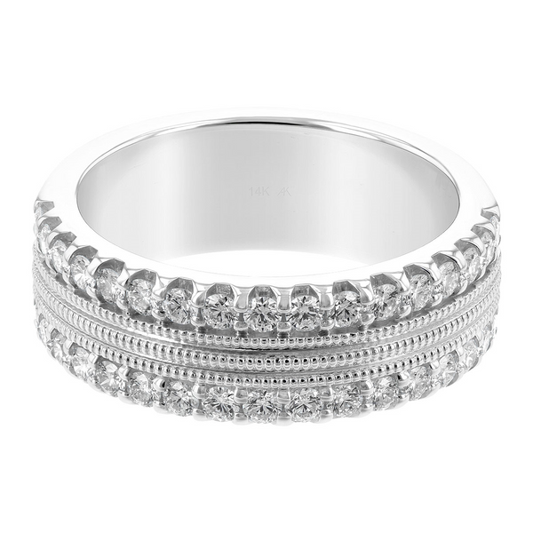 14kt White Gold Diamond Fashion Ring Image 2 Stambaugh Jewelers Defiance, OH