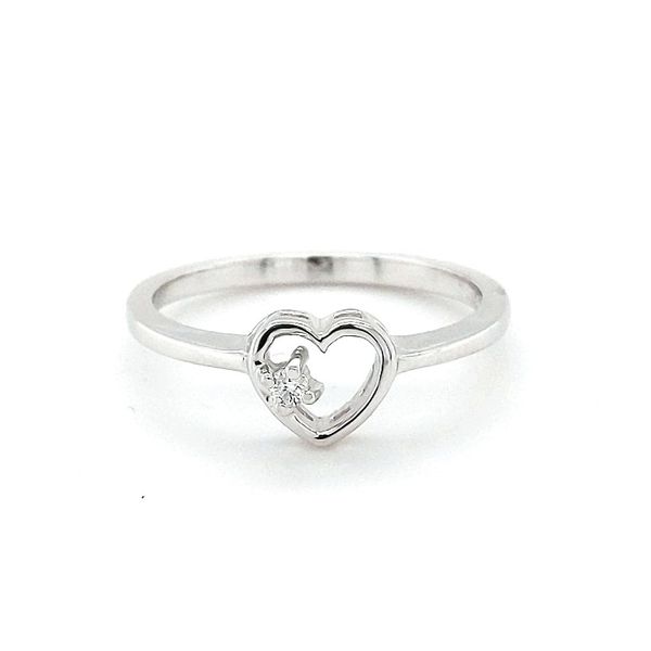 10kt White Gold Diamond Fashion Ring Image 2 Stambaugh Jewelers Defiance, OH