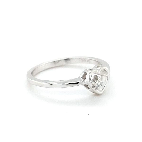 10kt White Gold Diamond Fashion Ring Image 3 Stambaugh Jewelers Defiance, OH