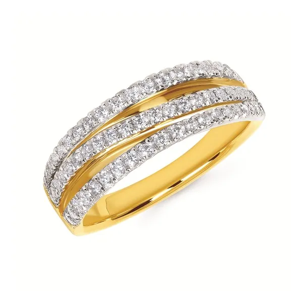 14kt Yellow Gold Diamond Fashion Ring Stambaugh Jewelers Defiance, OH