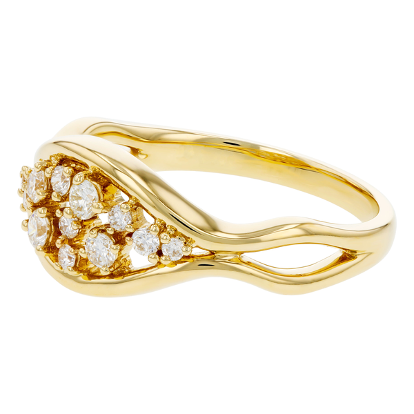 Diamond Fashion Ring Image 3 Stambaugh Jewelers Defiance, OH