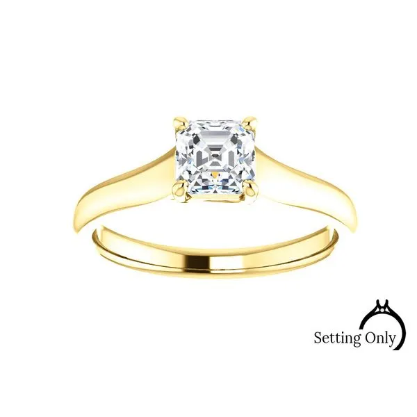 Yellow Gold ever&ever Solitaire Engagement Mounting Stambaugh Jewelers Defiance, OH