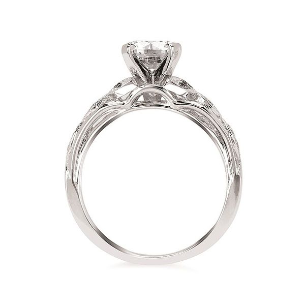 Forever Elegant 14kt White Gold Engagement Ring Image 3 Stambaugh Jewelers Defiance, OH