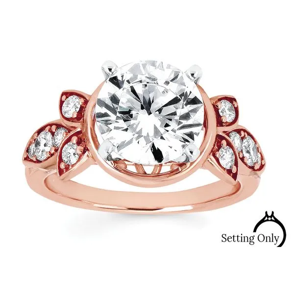 14kt Rose Gold Eco-Brilliance® Engagement Mounting Stambaugh Jewelers Defiance, OH