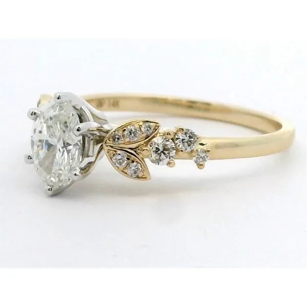14kt Yellow Gold Vintage Engagement Ring Image 2 Stambaugh Jewelers Defiance, OH