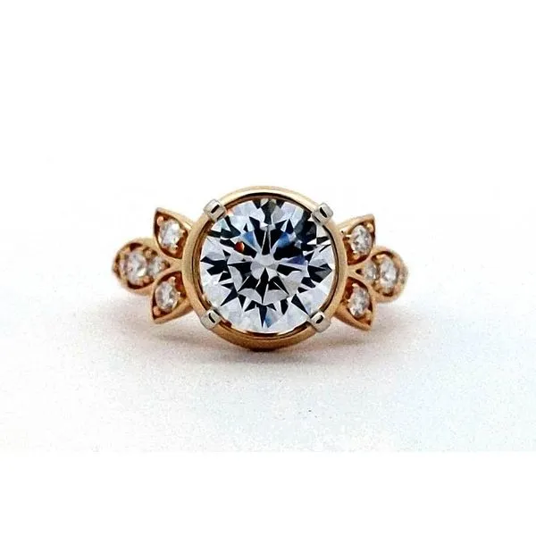 14kt Yellow Gold Eco-Brilliance® Engagement Mounting Image 2 Stambaugh Jewelers Defiance, OH