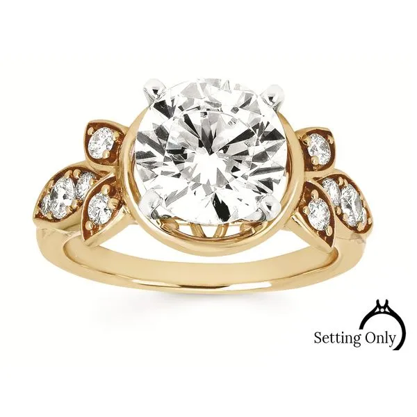 14kt Yellow Gold Eco-Brilliance® Engagement Mounting Stambaugh Jewelers Defiance, OH