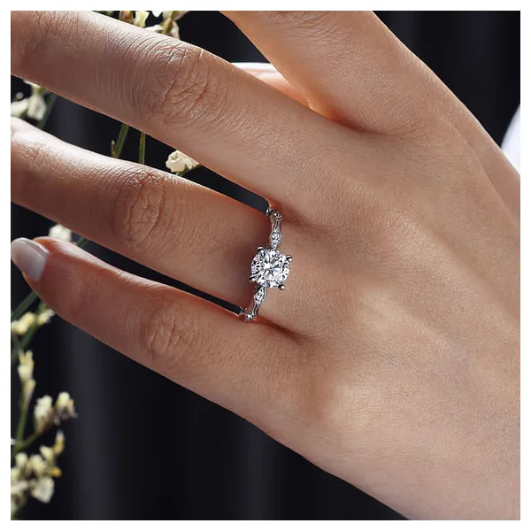 \Mason\ 14kt White Gold Victorian Engagement Mounting