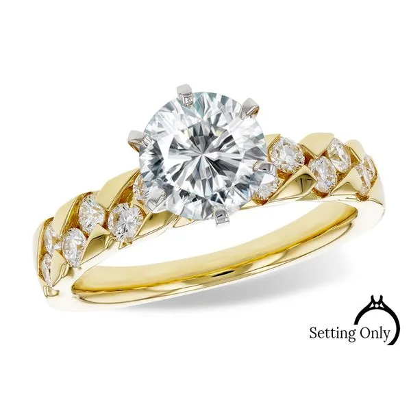 14kt Yellow Gold Engagement Mounting similar item image