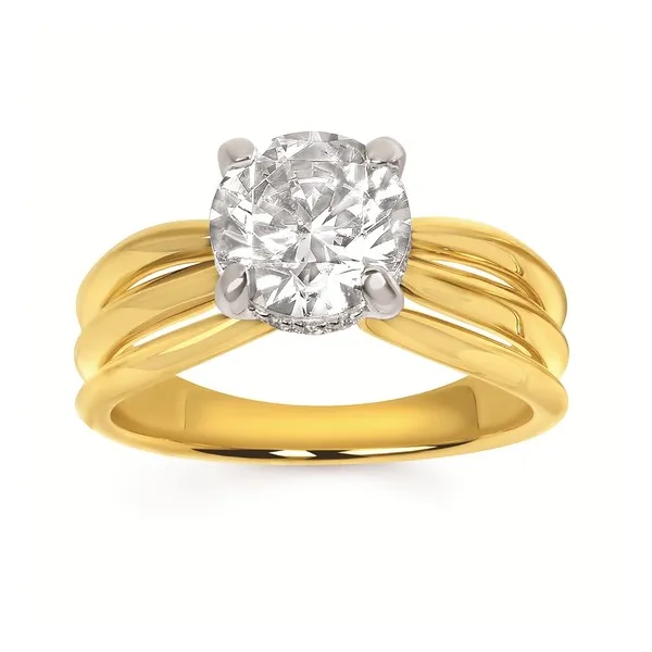 14kt Yellow Gold Solitaire Engagement Mounting Stambaugh Jewelers Defiance, OH