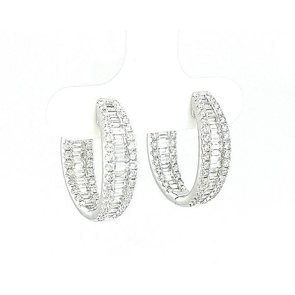 Diamond Earrings Image 2 Stambaugh Jewelers Defiance, OH