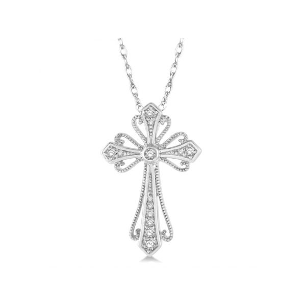 Diamond Cross Pendant Stambaugh Jewelers Defiance, OH